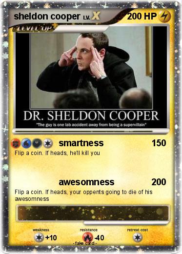 Pokemon sheldon cooper