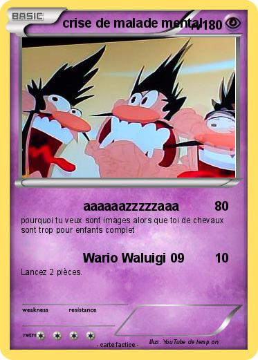 Pokemon crise de malade mental