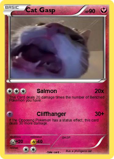 Pokemon Cat Gasp