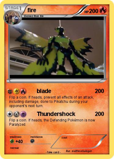 Pokemon fire