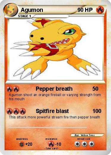 Pokemon Agumon