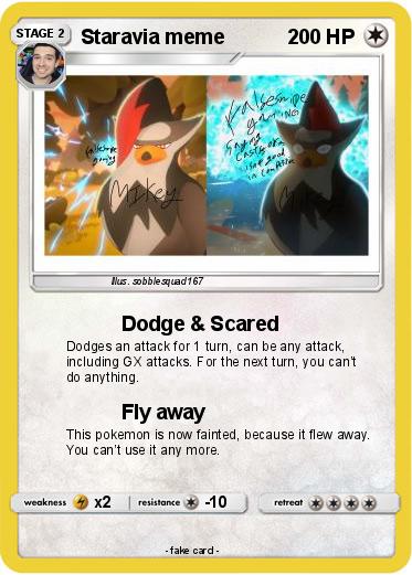 Pokemon Staravia meme