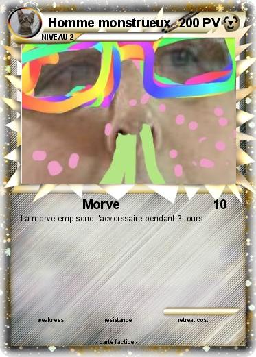 Pokemon Homme monstrueux