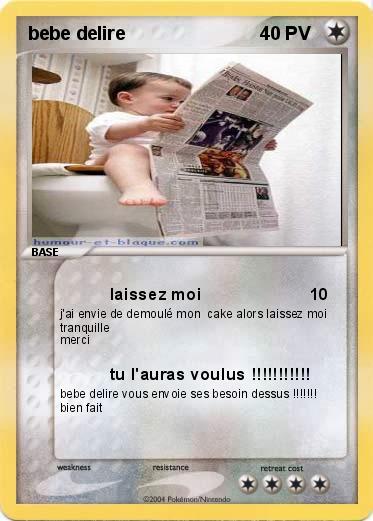 Pokemon bebe delire