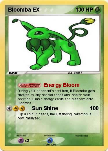 Pokemon Bloomba EX