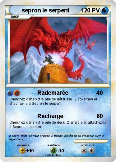 Pokemon sepron le serpent