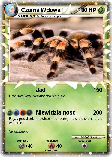 Pokemon Czarna Wdowa