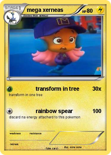 Pokemon mega xerneas