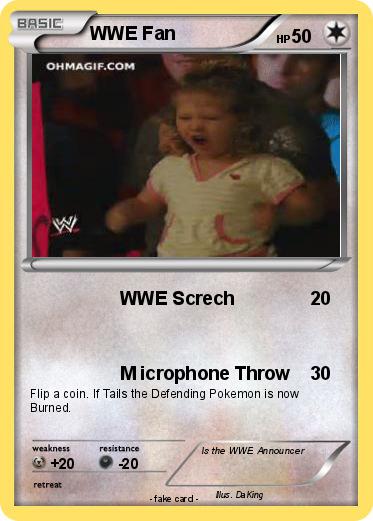 Pokemon WWE Fan