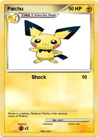 Pokemon Paichu