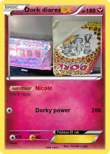 Pokemon Dork diares