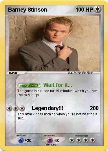 Pokemon Barney Stinson