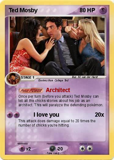 Pokemon Ted Mosby