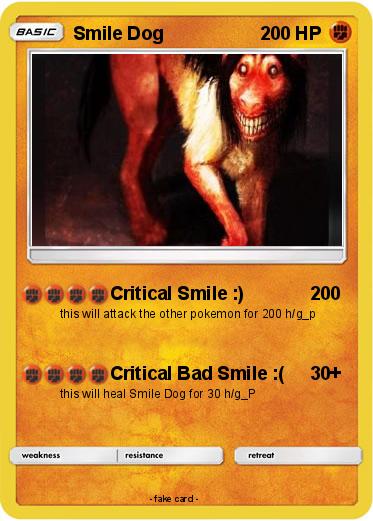 Pokemon Smile Dog