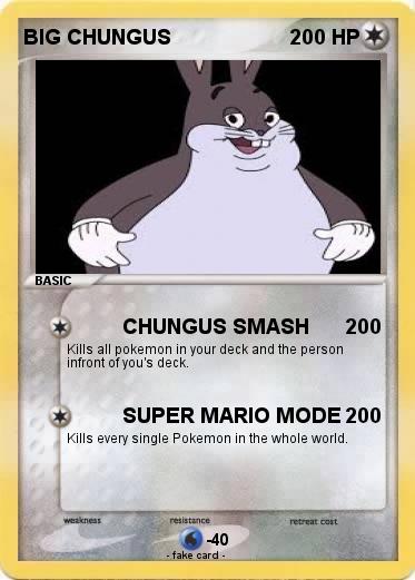 Pokemon BIG CHUNGUS