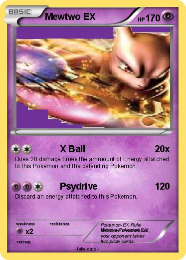 Pokemon Mewtwo EX