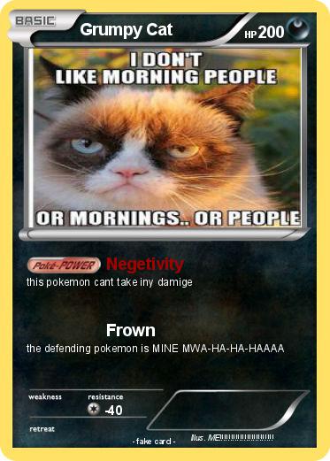 Pokemon Grumpy Cat