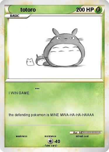 Pokemon totoro