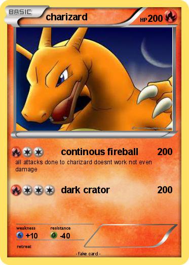Pokemon charizard
