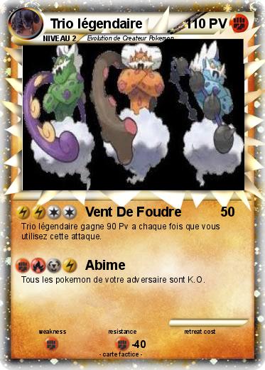 Pokemon Trio légendaire