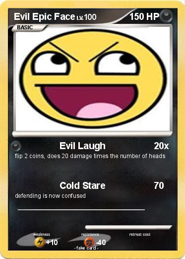 Pokemon Evil Epic Face