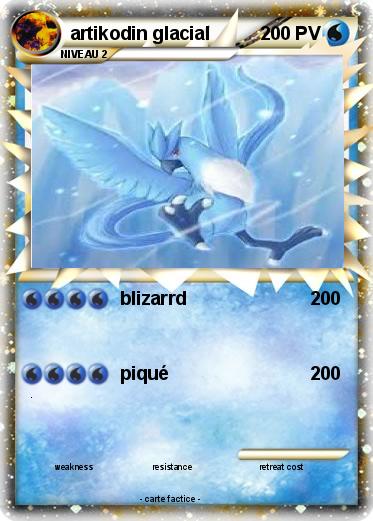 Pokemon artikodin glacial