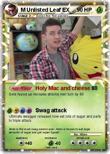 Pokemon M Unlisted Leaf EX