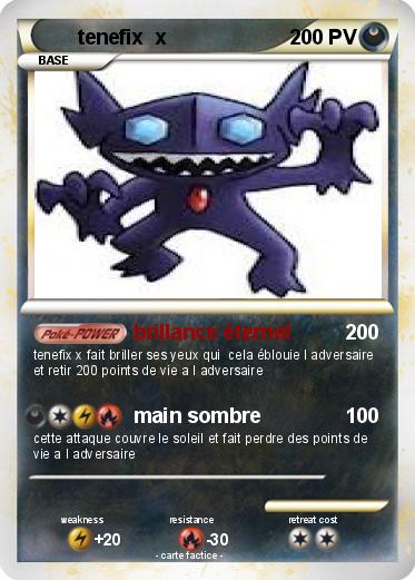 Pokemon tenefix  x