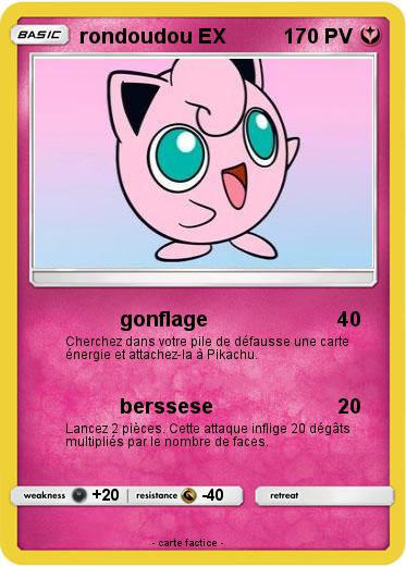 Pokemon rondoudou EX