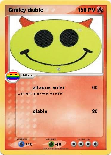 Pokemon Smiley diable