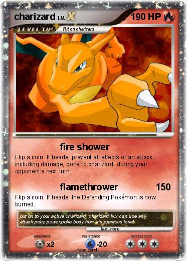 Pokemon charizard