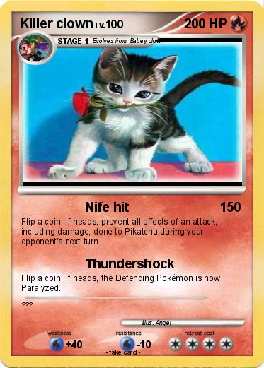 Pokemon Killer clown
