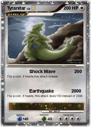Pokemon Tyranitar