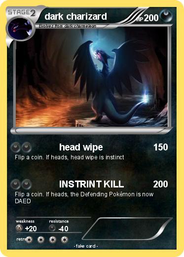Pokemon dark charizard
