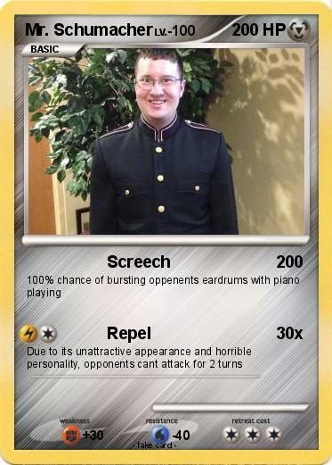 Pokemon Mr. Schumacher