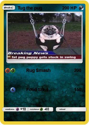 Pokemon Tug the pug
