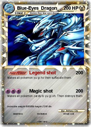 Pokemon Blue-Eyes  Dragon