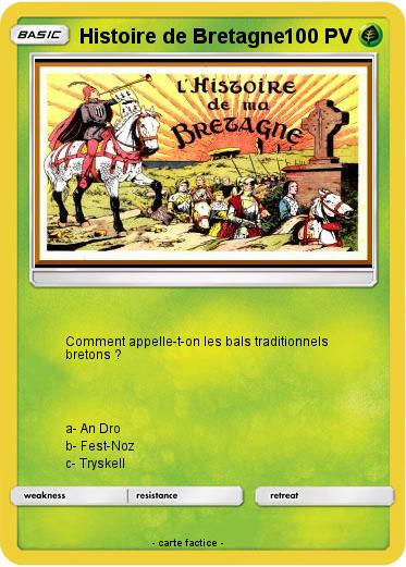 Pokemon Histoire de Bretagne