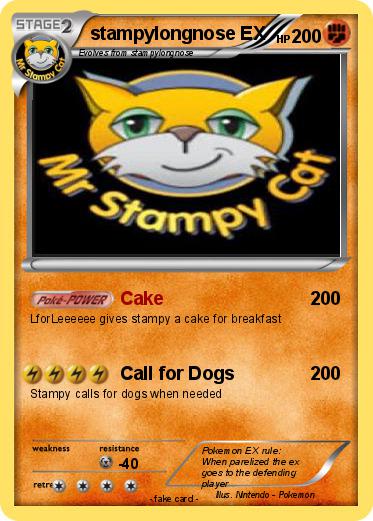 Pokemon stampylongnose EX