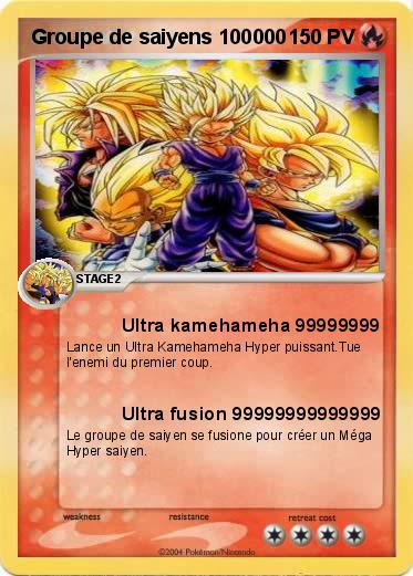 Pokemon Groupe de saiyens 100000