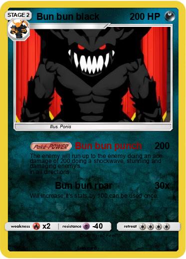 Pokemon Bun bun black