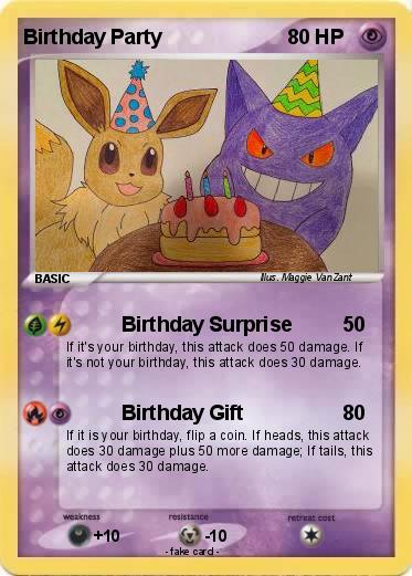 Pokemon Birthday Party