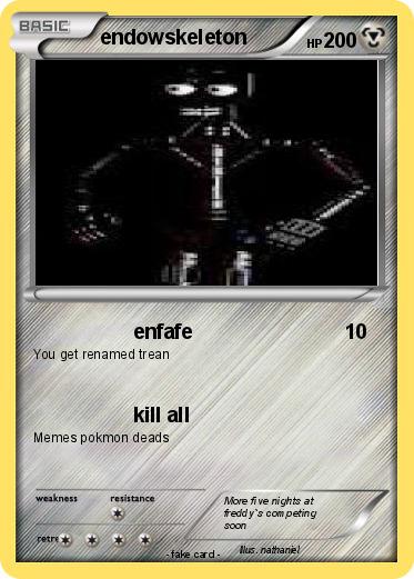 Pokemon endowskeleton