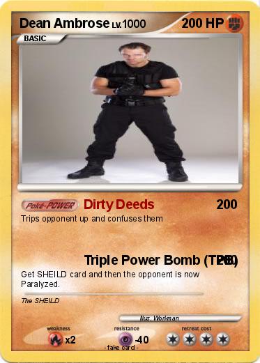 Pokemon Dean Ambrose