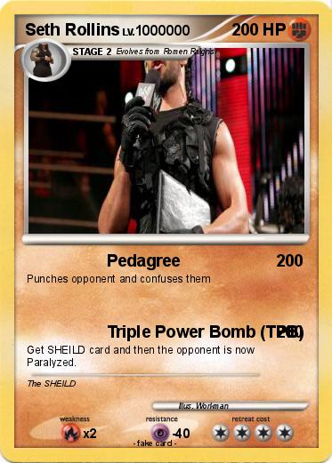 Pokemon Seth Rollins