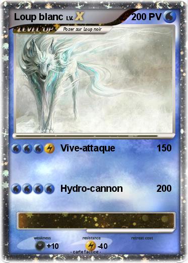 Pokemon Loup blanc