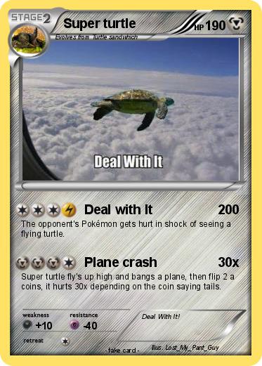 Pokemon Super turtle
