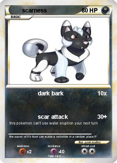 Pokemon scarness