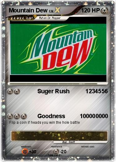 Pokemon Mountain Dew