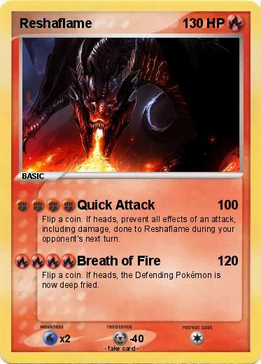 Pokemon Reshaflame